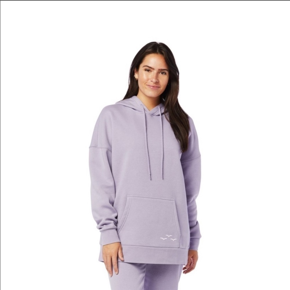 Lazypants Cooper hoodie lilac NWT
